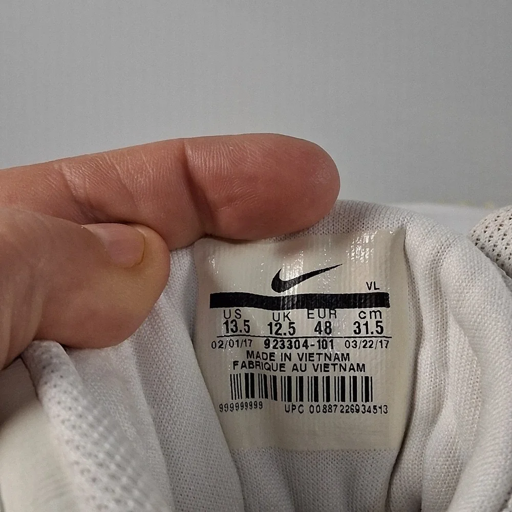 Men's‎ Nike Force Savage Pro TD Football White/black-White Us Size:13.5 preowned